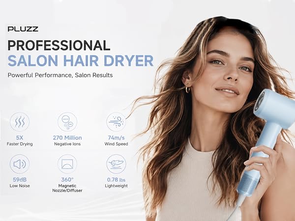 hair dryer with diffuser