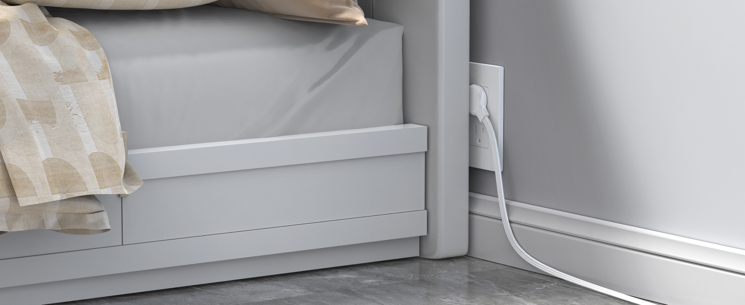 1.5ft short surge protector extension cord