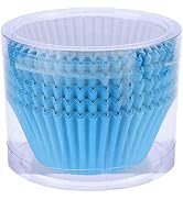 TRUSBER Baking Cups, 100 pieces Standard Size Paper Cupcake Liners Wrappers Nonstick Muffin Molds...