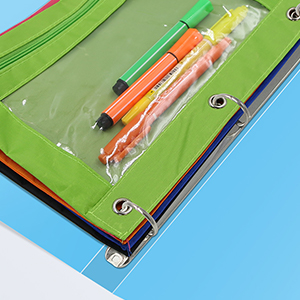 pencil pouch with zipper pull