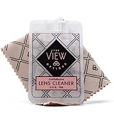 the view optique Anti-Reflective Safe lens Cleaner Spray Kit – (1) 0.7oz Glasses Cleaner Spray, (...