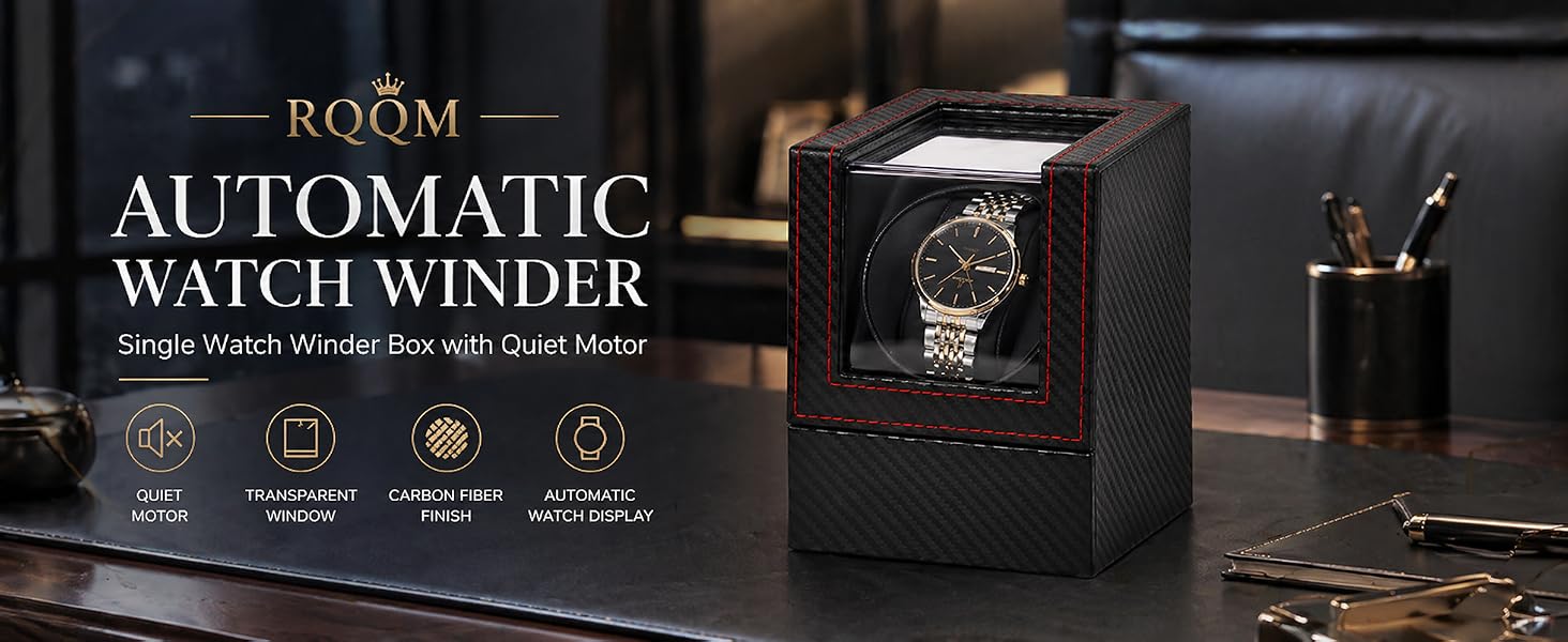 watch winder box watch rotator watch spinner watch winding machine automatic watch winder box