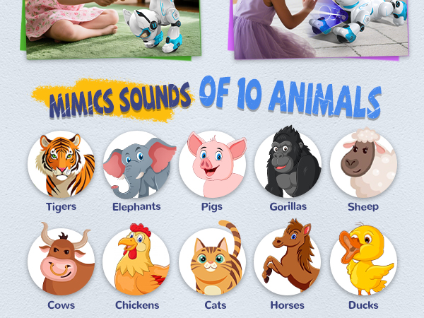 robotic interactive dog toy