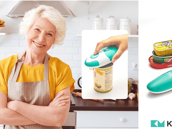 can opener electric electric can opener for seniors abridor de latas electrico kitchen mama