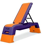 Yes4All Multifunctional Aerobic Deck - Versatile Fitness Station, Weight Bench, Aerobic Stepper, ...