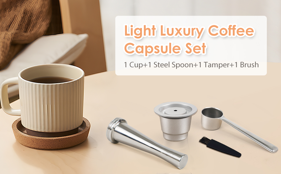 Light Luxury Coffee Capsule Set
