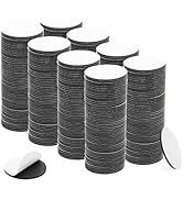 Hygloss 400 Pcs Self-Adhesive Magnetic Dots - 3/4-Inch Peel & Stick Magnet Circles for Crafts, Cl...