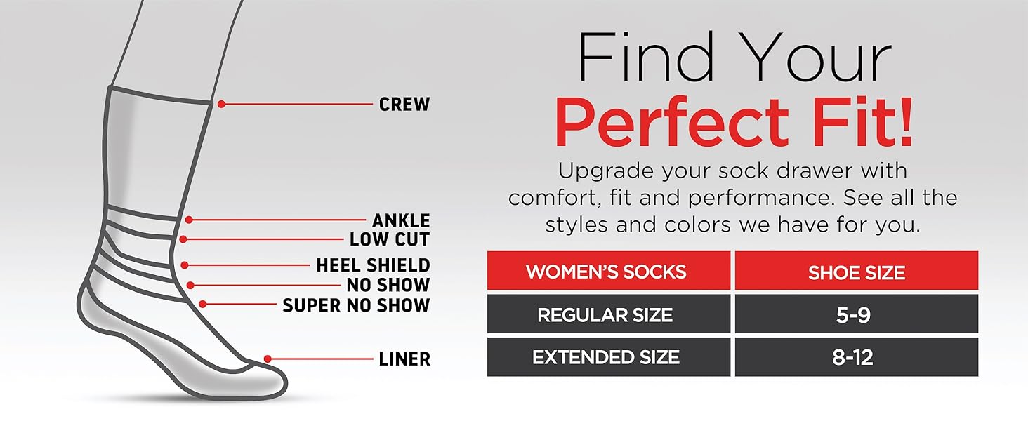 Hanes find your perfect fit