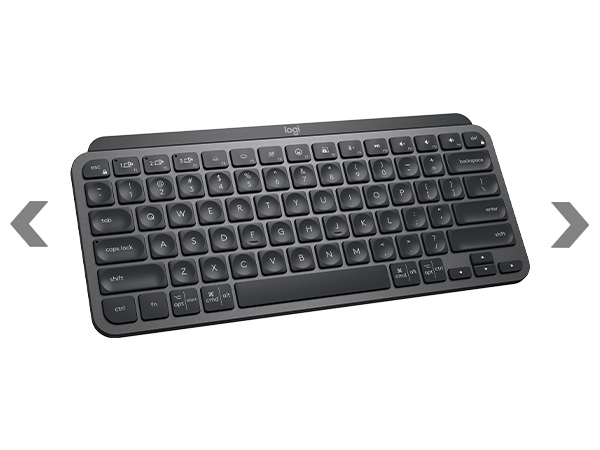 mx keys mini wireless graphite keyboard