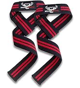 BEAST RAGE Weight Lifting Straps Fitness Padded Wrist Support Gel Advanced Grips Dumbbell Bar Wra...