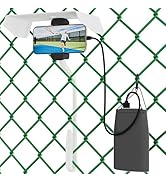 Cell Phone Fence Mount with Shade, Mounting Kit for Gamechanger for iPhone, Keep Phone from Overh...
