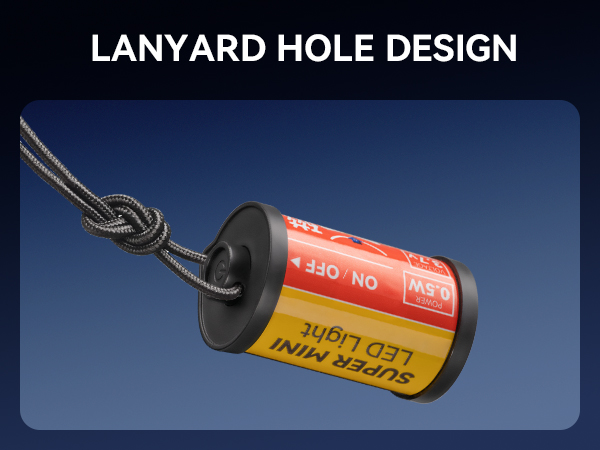 Lanyard Hole Design