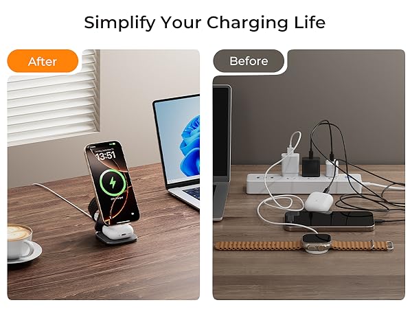 iphone charger stand travel charging station iphone and watch charger