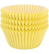 TRUSBER Baking Cups, 100 pieces Paper Cupcake Liners Wrappers Nonstick Muffin Molds Baking Cup Ho...