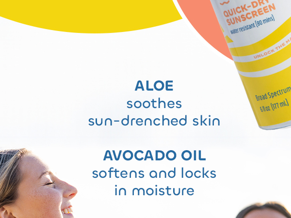 Aloe and Avocado Oil