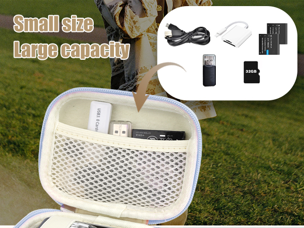 Veki Digital Camera Case Compatible With KODAK PIXPRO FZ45 FZ55/ for Canon G7X Mark II/ for CAMKORY