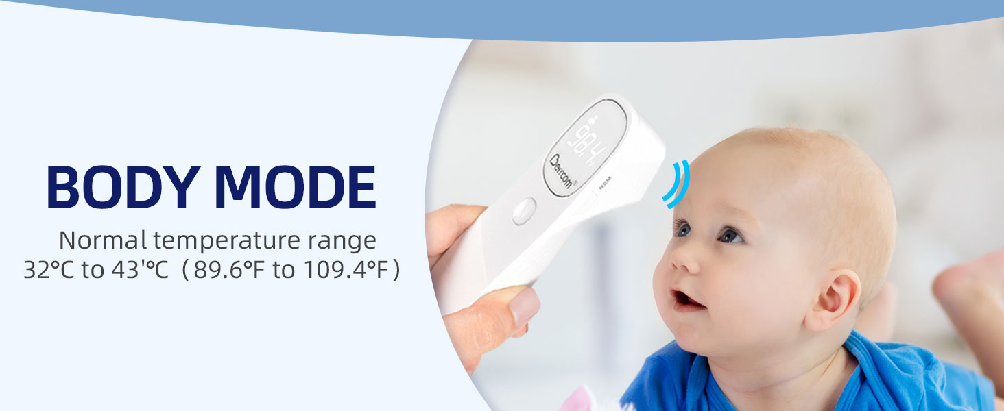 Temperature Thermometer 3 in 1 with Fever Alert