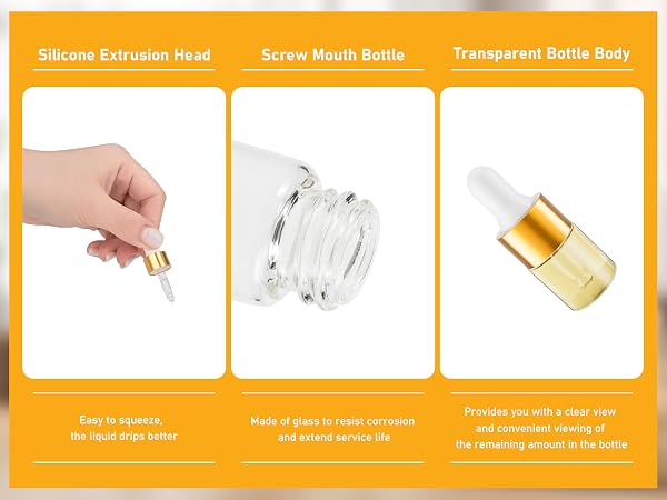 mini dropper bottles