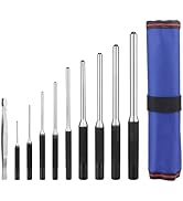 WORKPRO 9-Piece Roll Pin Punch Set