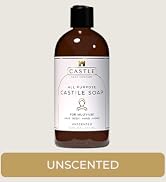 Castle Soap All-Purpose Castile Soap | Multi-Use Gentle Cleanser for Hair Body Hands & Home | Nou...