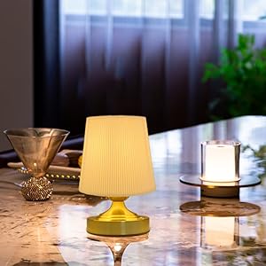Cordless Rechargeable Fabric Table Lamps