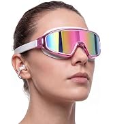Zoomsnail Swim Goggles, Anti Fog&UV Swimming Goggles with Ear Plugs, No Leaking Swim Glasses for ...