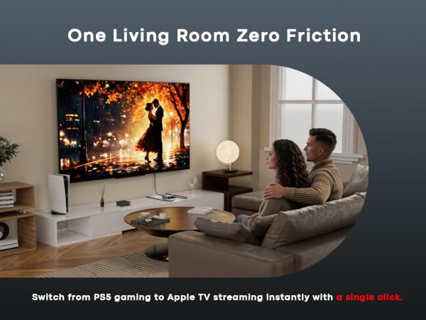 hdmi splitter 2 in 1 out
