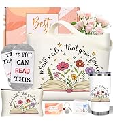 Best Teacher Gift for Women - Christmas and Birthday Thank You Basket With 20 Oz Tumbler, Tote Ba...