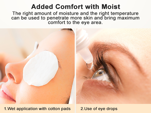 dry eye masks with moist heat warming compress