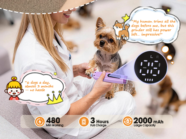 dog nail trimmers with light