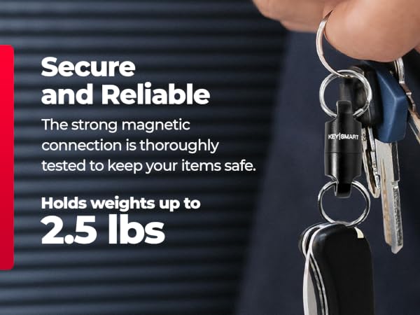 Keysmart magconnect quick disconnect keychain quick release magnetic magnetic key chain keys car fob