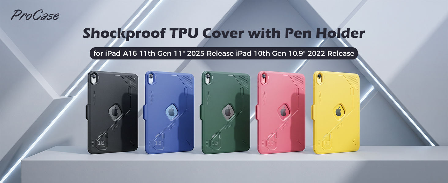 Shockproof TPU Cover with Pen Holder