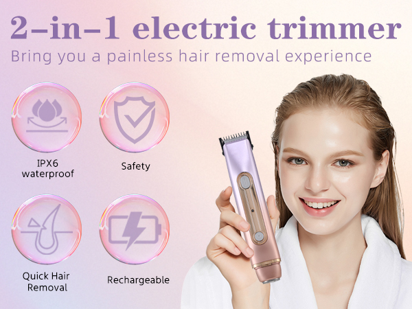Glow Aura Womens Shaver