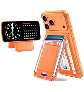 TopMade for MagSafe Wallet with Money Clip, Strongest Magnetic Card Holder for iPhone 17/16/15/14...