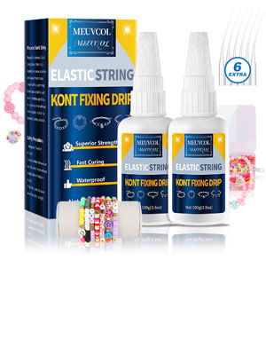 Bracelet Glue for Securing Bracelet Knots