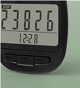 U-Trak Pedometer for Walking