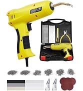 VEVOR Plastic Welding Kit, 220W Plastic Welder Gun with 1200PCS Hot Staples & 76PCS Welding Rods,...