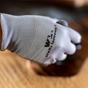 Strong durable work gloves