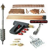 DEIGEHJRE 86PCS Dent Puller Welder Kit, Car Body Spot Repair Device Stud Welding Hammer Gun Mini ...