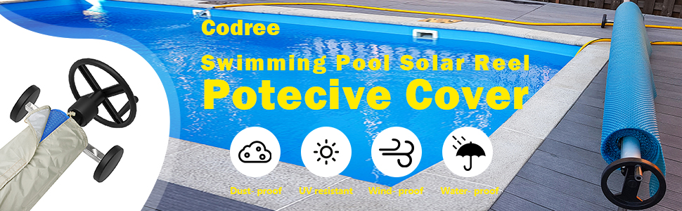 solar reel pool cover