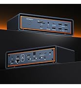 iVANKY 23-in-1 Intel Certified Thunderbolt 5 FusionDock Max 2, 120Gbps MacBook Docking Station, T...