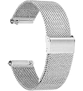 TStrap Mesh Watch Band Metal - Black Quick Release Watch Bands for Men Women - Stainless Steel Sm...