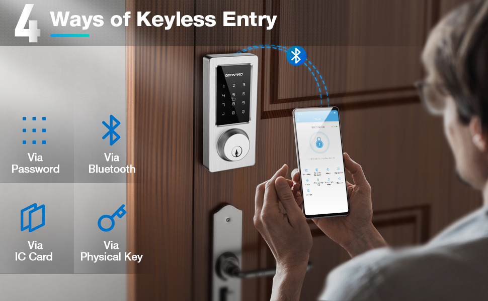 4 Ways of Keyless Entry