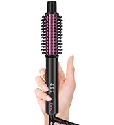 Farery Mini Thermal Brush 3 Temperature Adjustable, Travel Curling Iron for Short Hair 1 Inch, He...