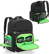 PGmoon Carry Backpack Compatible with Xbox Series X/S Console, Travel Carrying Case with Separate...