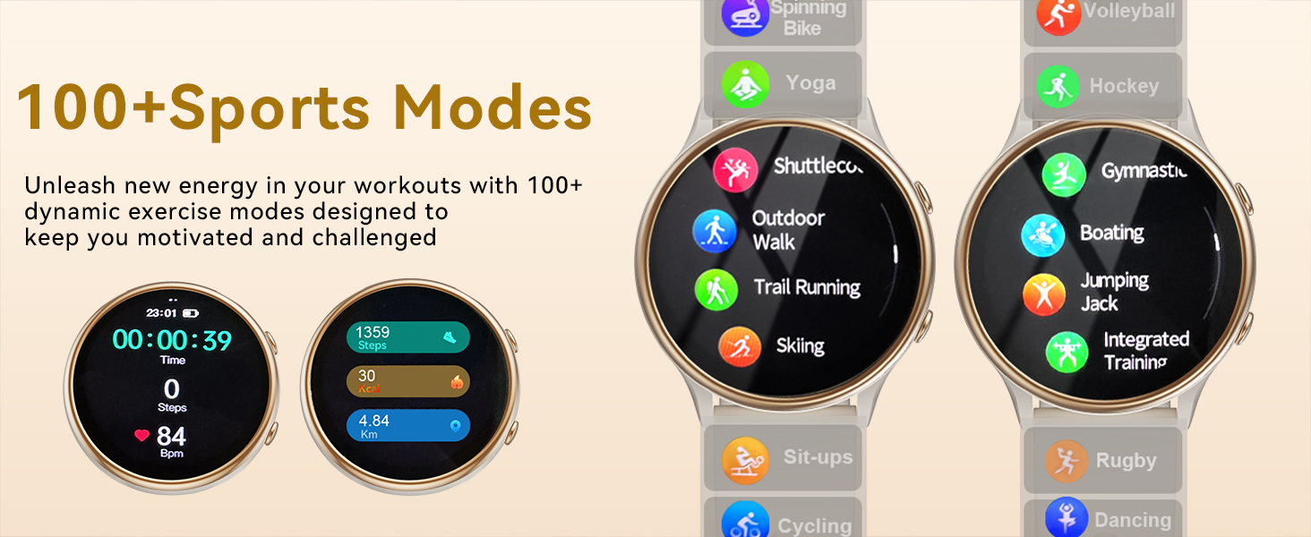 100+ Sports Modes