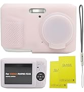 SZHSYJY Case for Kodak PIXPRO FZ45, FZ45 Accessories: Soft Silicone Protective Case with Removabl...