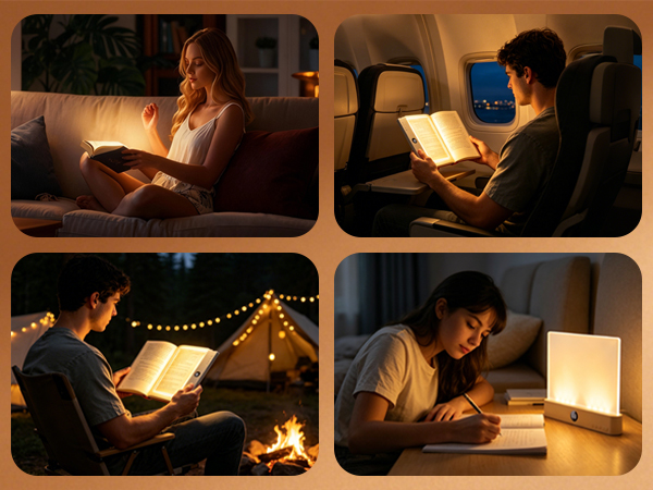 LED Book Light and Night Light 2 in 1