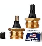 2Pcs Tylove RV Brass Blow Out Plug&Winterized Blow Adapter,Quick Connect Plug to garden hose, RV,...