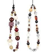 VOVMOEYA Camera Wrist Strap,Cute Pearl Beaded Phone Charm Lanyard,Multipurpose Decorative Accesso...